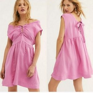 Free People | Orchid Olivia Shapeless Sleeveless Keyhole Detail Dress